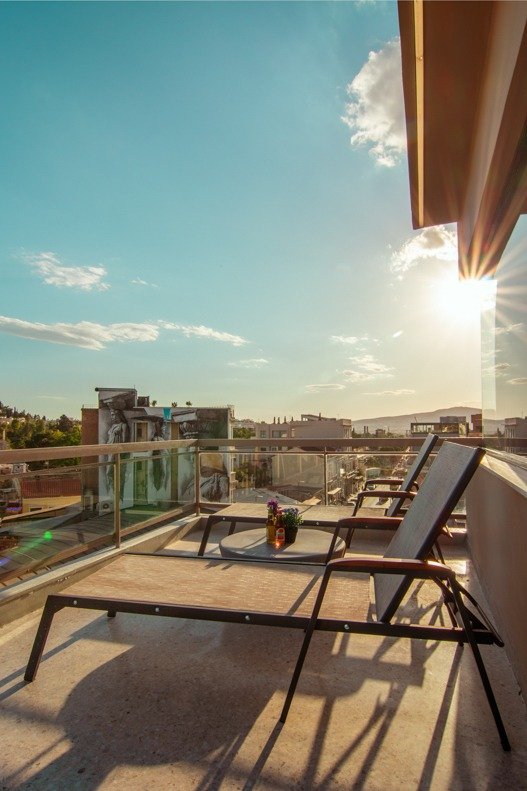 Athens View fully equipped kitchen